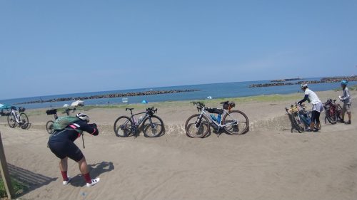 【イベント報告】日本海まで自転車で行って輪行で帰ってきました♪