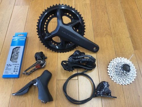 【SALE】新型 ULTEGRA Di2 12速 R8170キット】1セット限り！