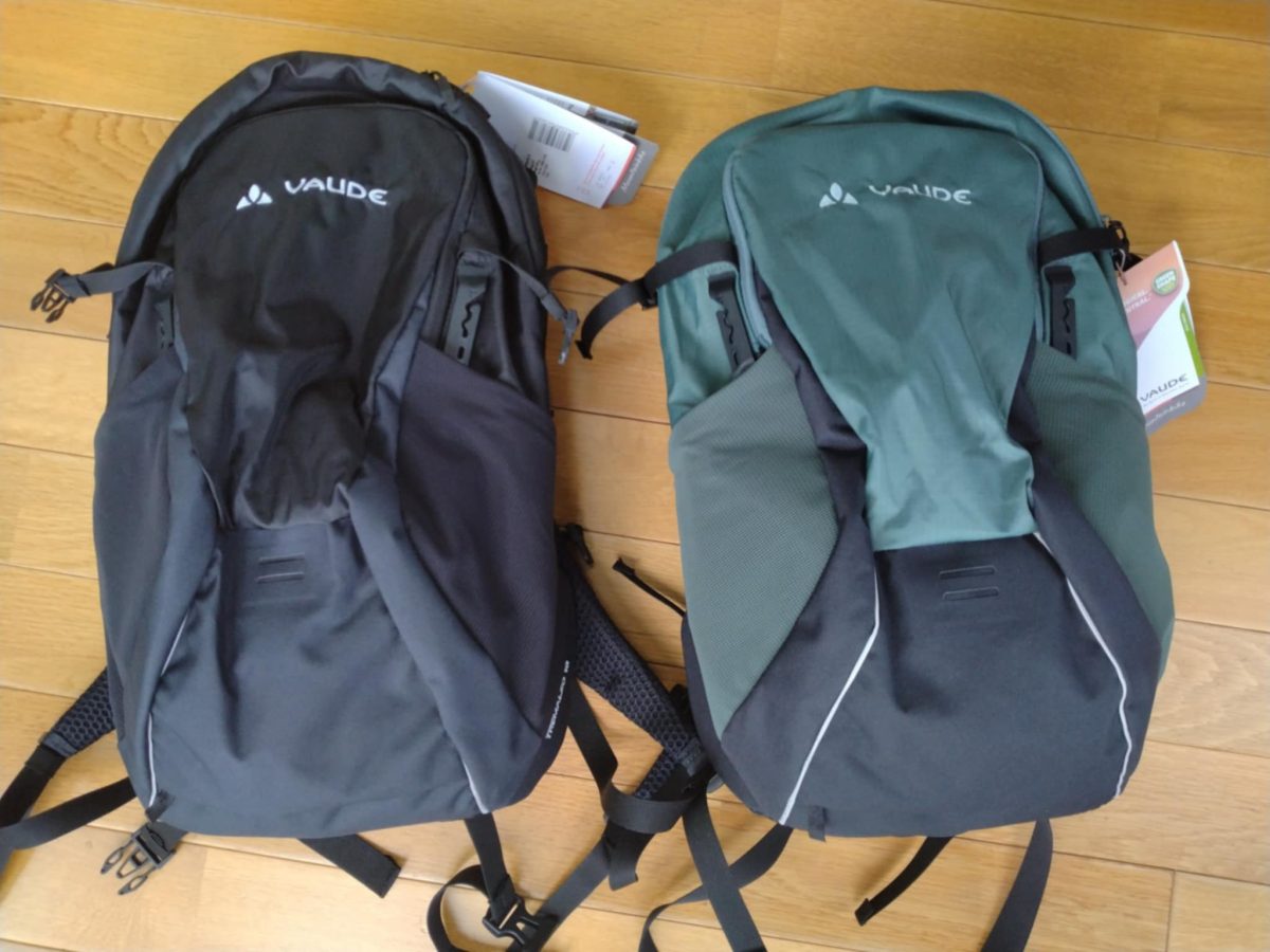 【バイク旅の相棒に】VAUDE 、Tremalzo 16 & Uphill 12バックパック。