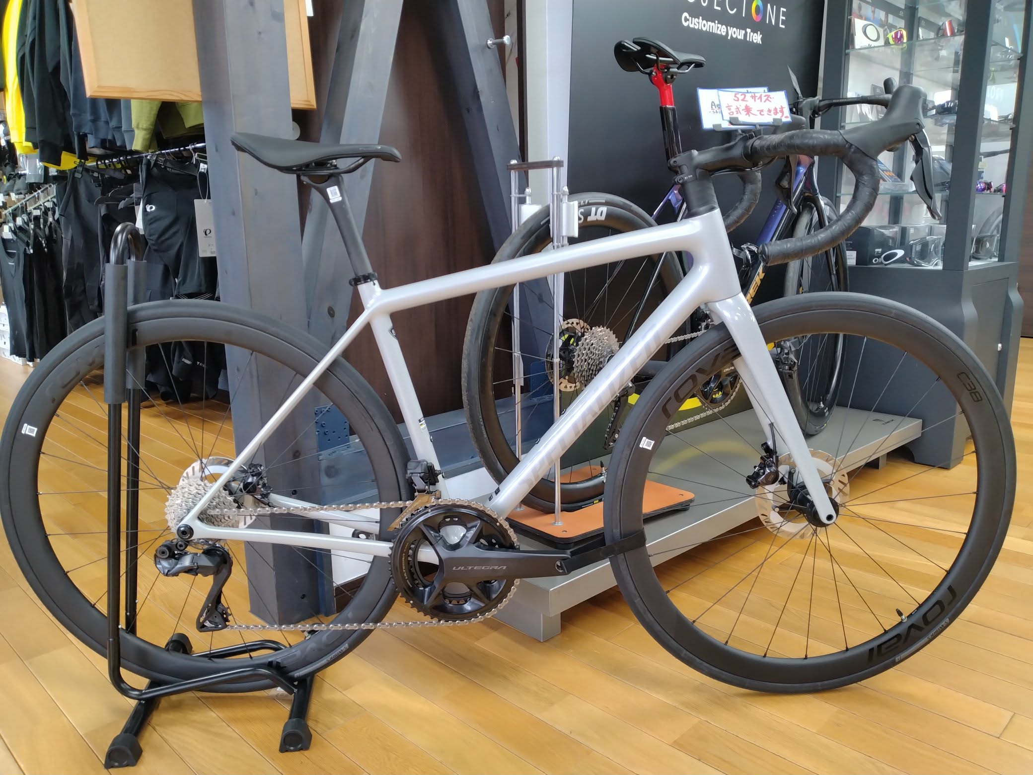 ついに当店に SPECIALIZED AETHOS EXPERT の試乗車が完成！！